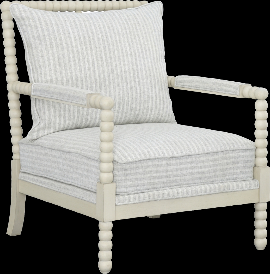 Randwick Gray Accent Chair - Thumbnail - Image 1