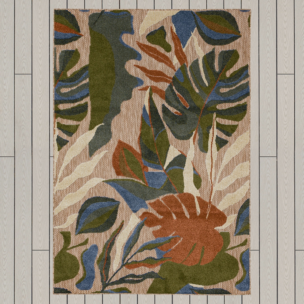 Rane Multi 6' x 9' Indoor/Outdoor Rug - Thumbnail - Image 4