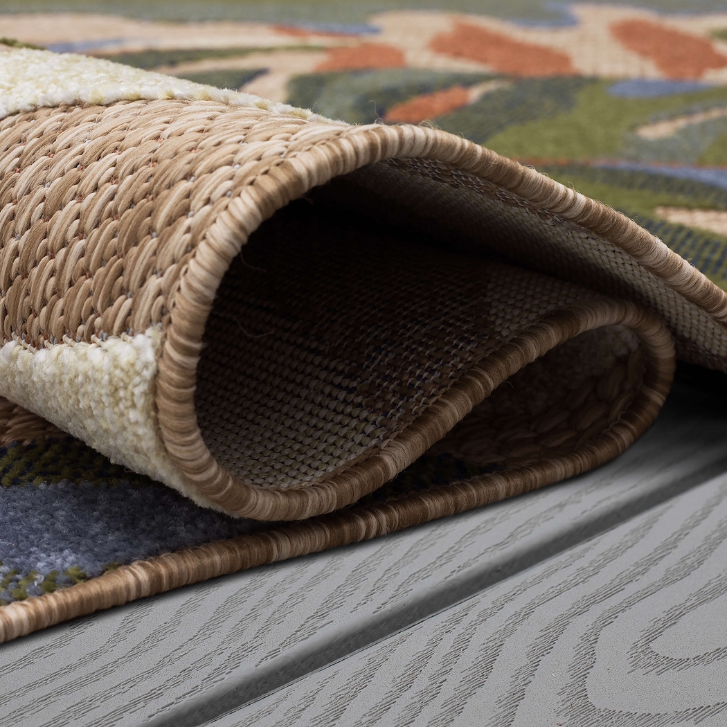 Rane Multi 6' x 9' Indoor/Outdoor Rug - Thumbnail - Image 5