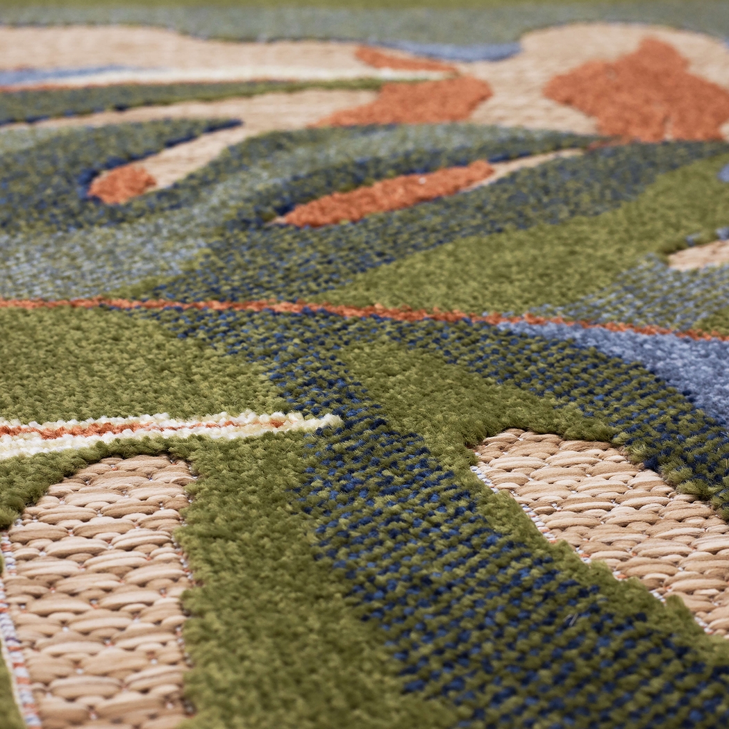 Rane Multi 7'10 x 10' Indoor/Outdoor Rug - Thumbnail - Image 7