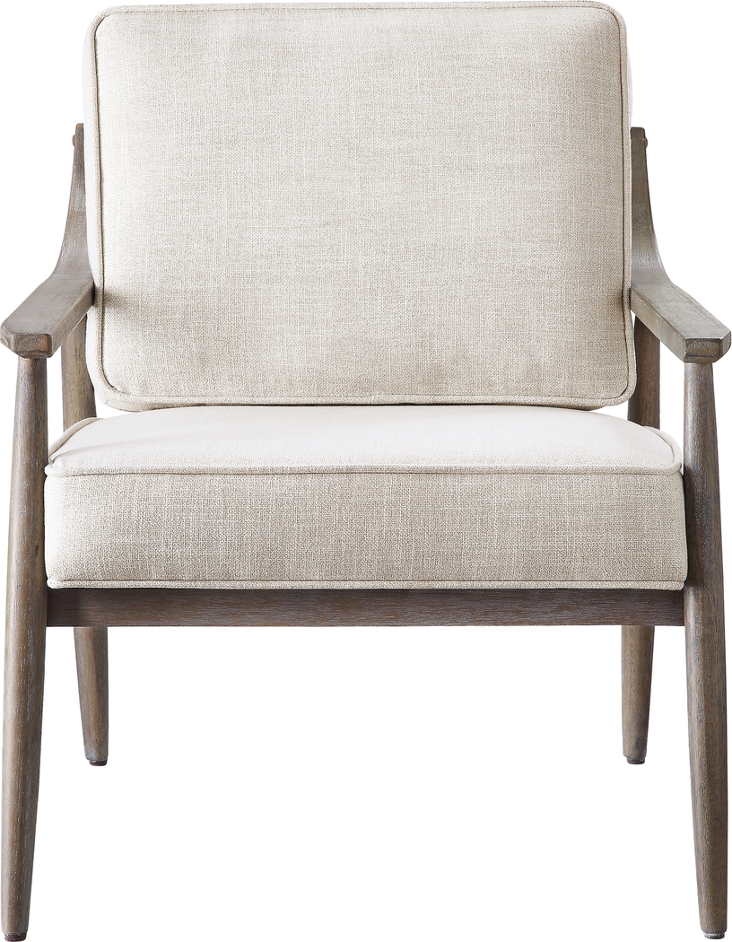 Ranelo I Cream Accent Chair - Thumbnail - Image 7