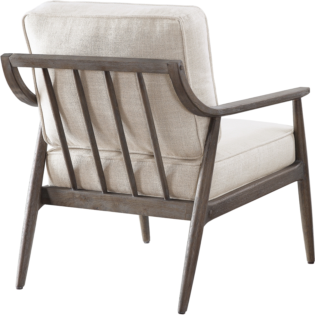 Ranelo I Cream Accent Chair - Thumbnail - Image 8