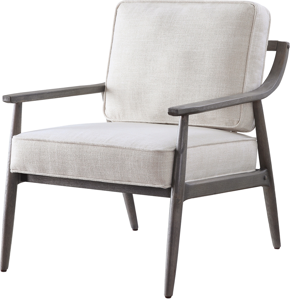 Ranelo II Cream Accent Chair - Thumbnail - Image 3
