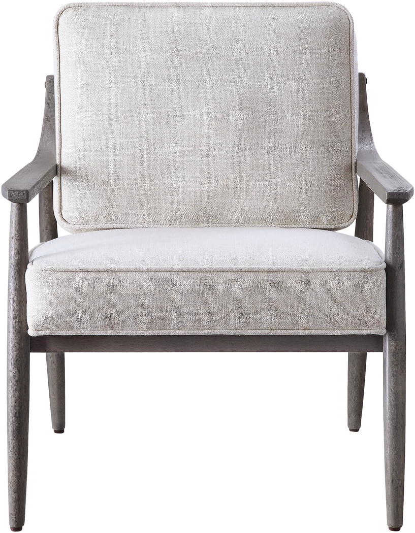 Ranelo II Cream Accent Chair - Thumbnail - Image 4