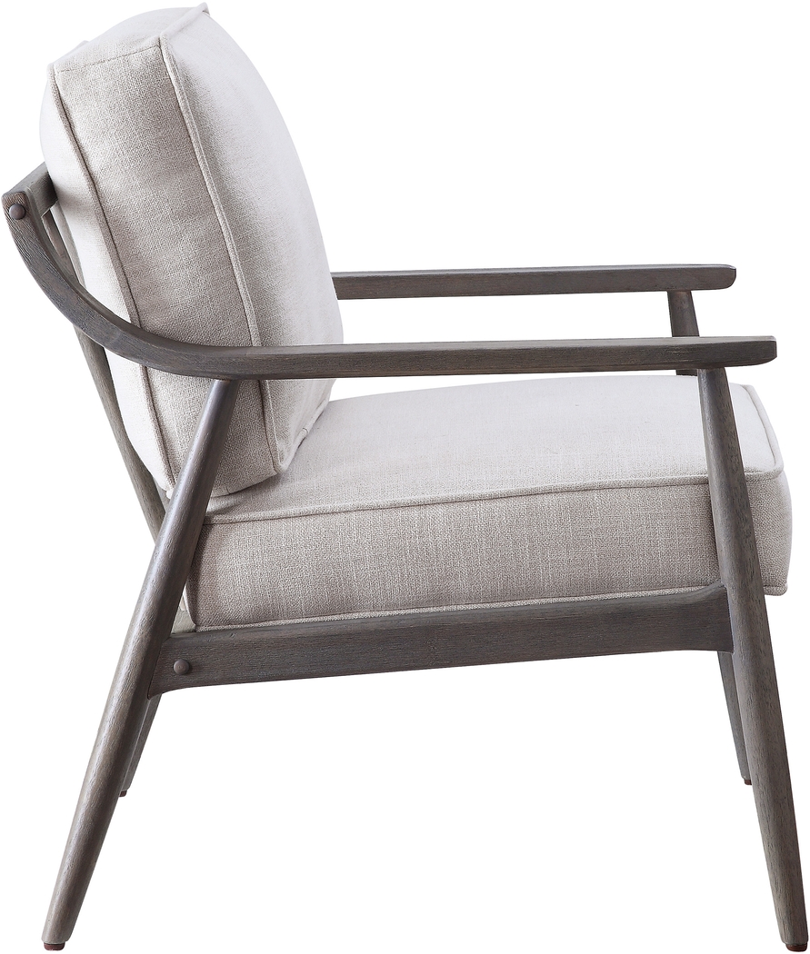 Ranelo II Cream Accent Chair - Thumbnail - Image 5