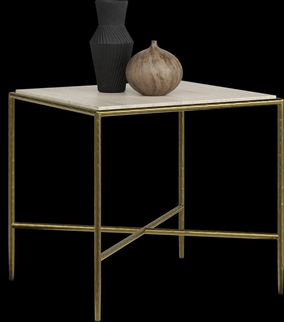 Rangel Taupe End Table - Thumbnail - Image 3