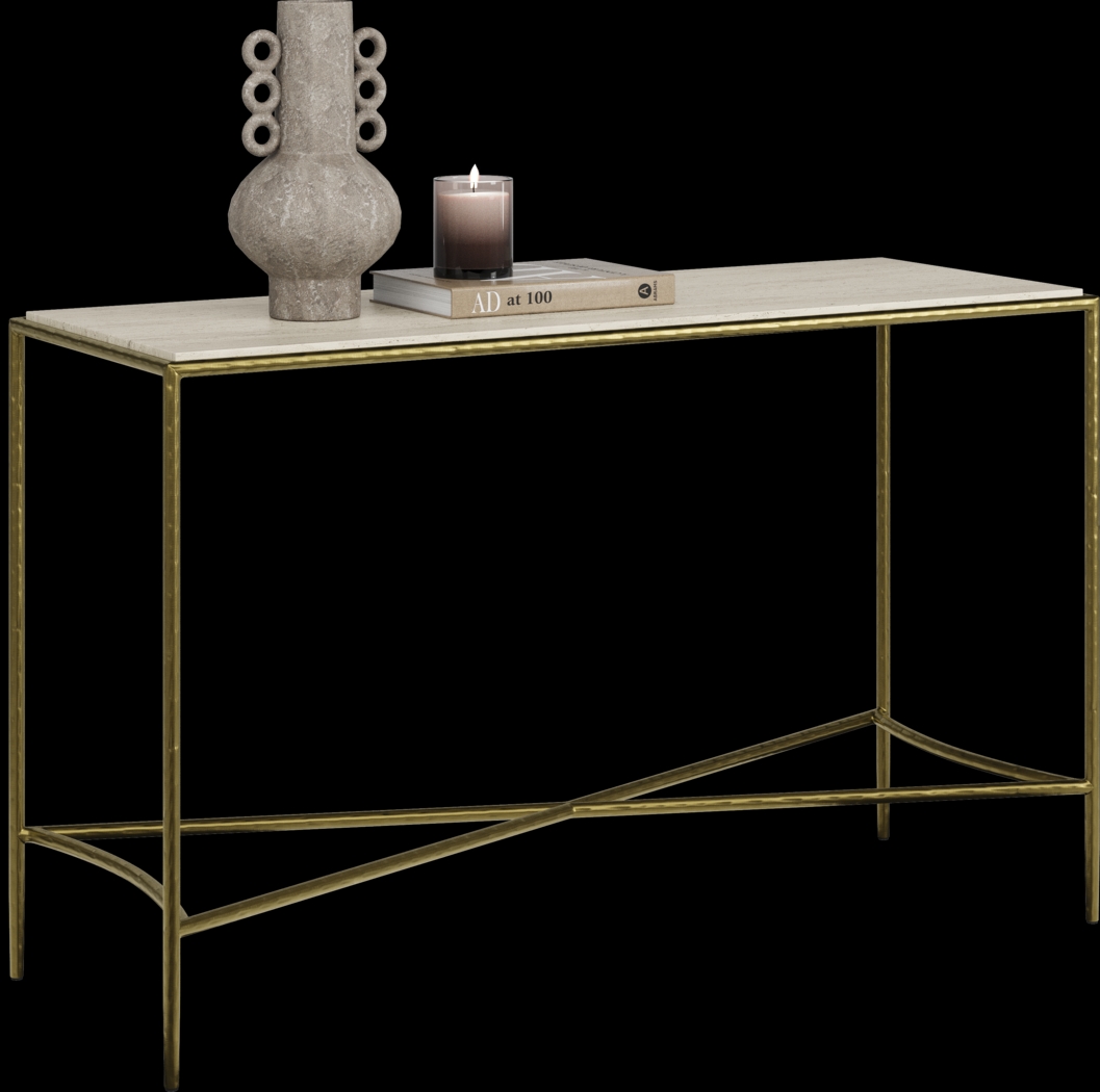 Rangel Taupe Sofa Table - Thumbnail - Image 3