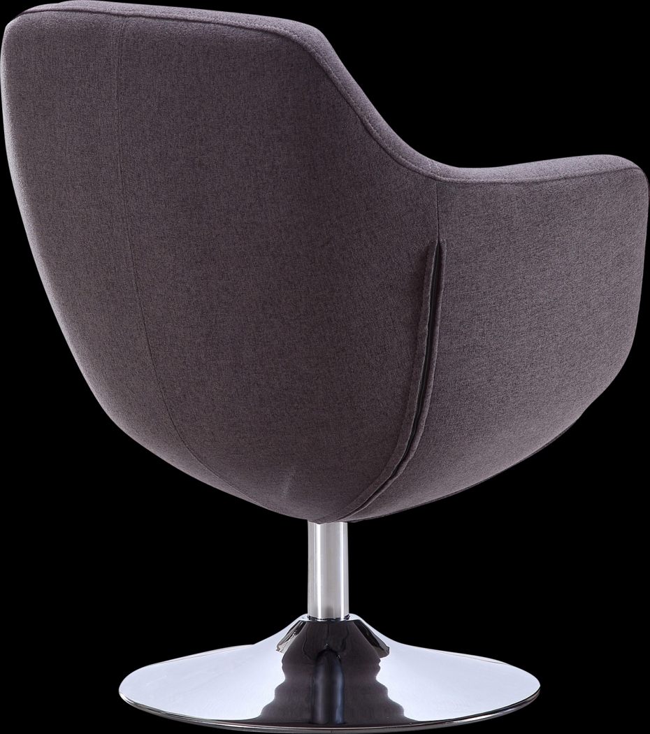 Rantoul Gray Accent Chair - Thumbnail - Image 5