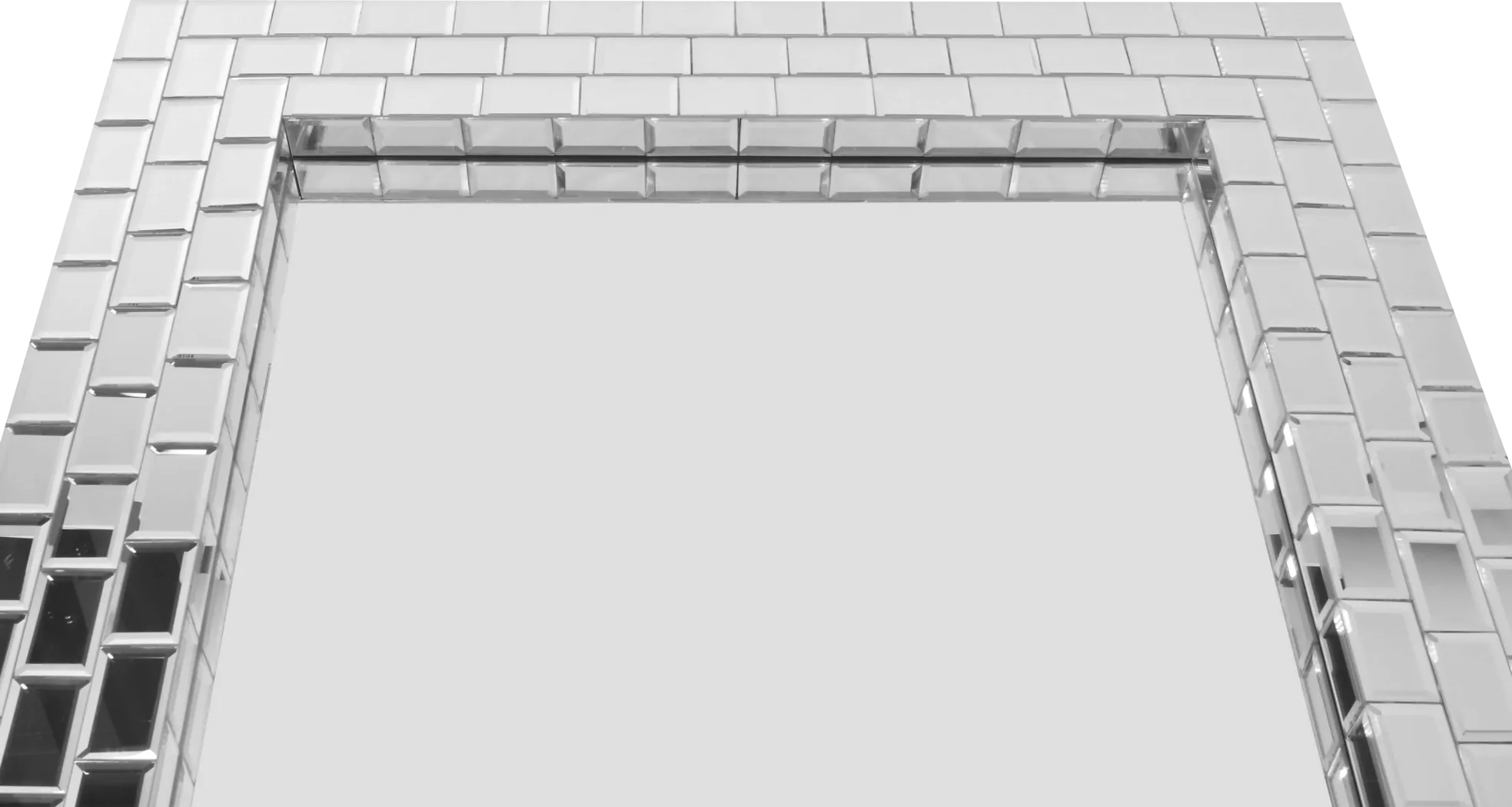 Ranzo Gray Rectangle Leaner Mirror - Thumbnail - Image 2