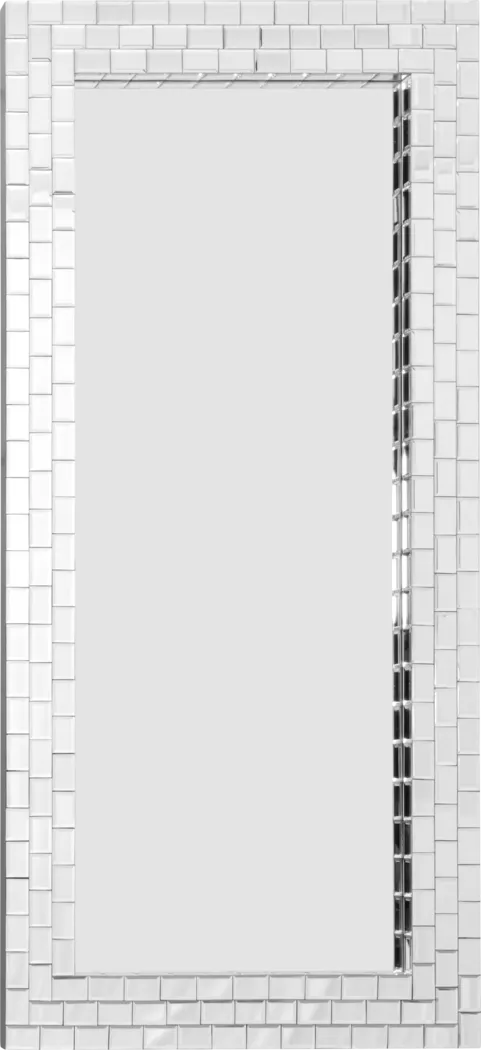 Ranzo Gray Rectangle Leaner Mirror - Thumbnail - Image 1