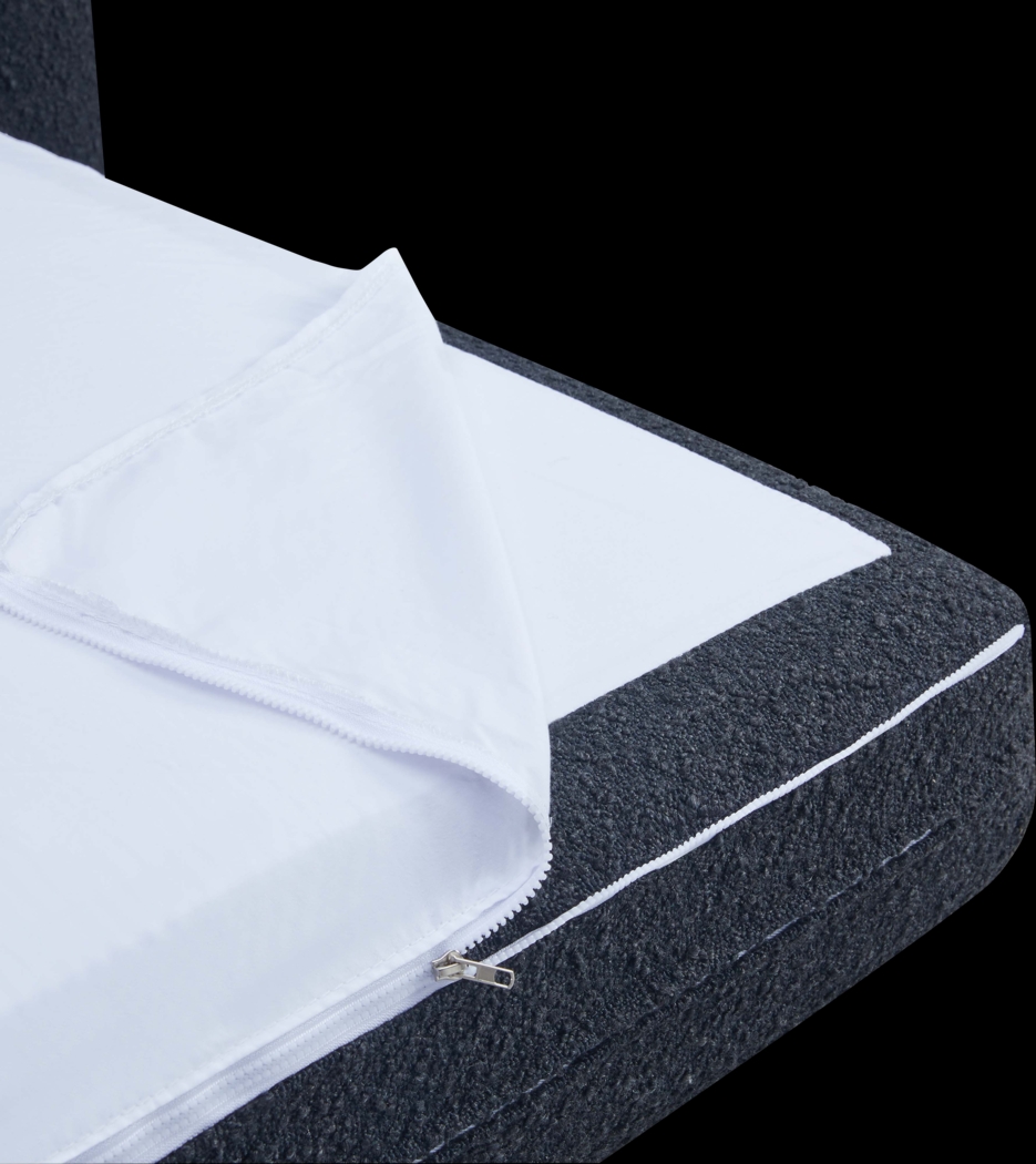 Rapalla Black Sleeper Sofa - Thumbnail - Image 9