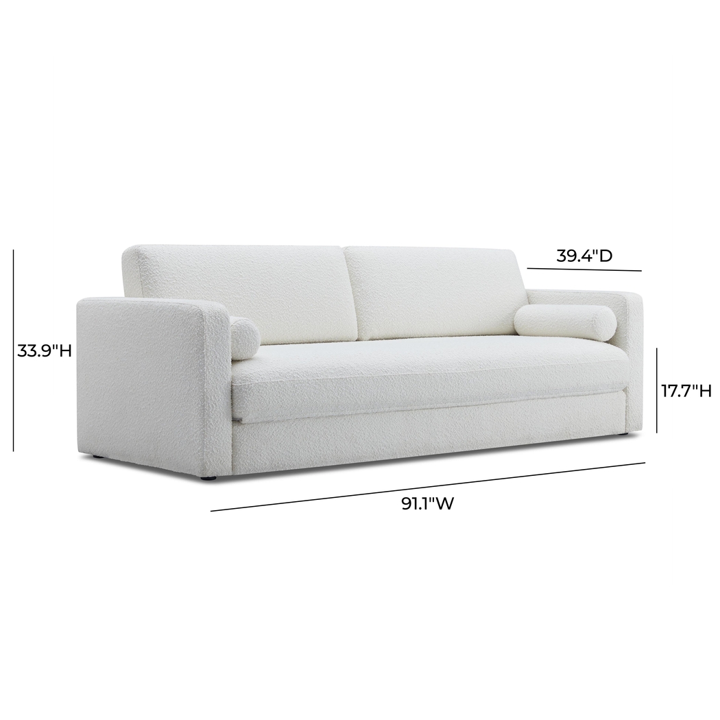 Rapalla Cream Sleeper Sofa - Thumbnail - Image 10