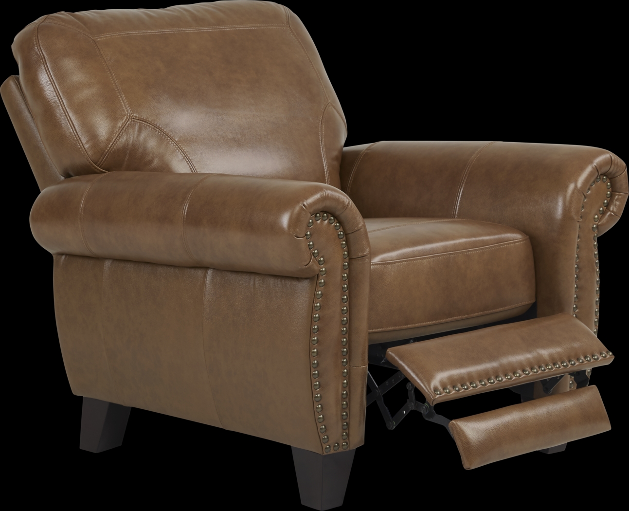 Rapallo Saddle Leather Recliner - Thumbnail - Image 2