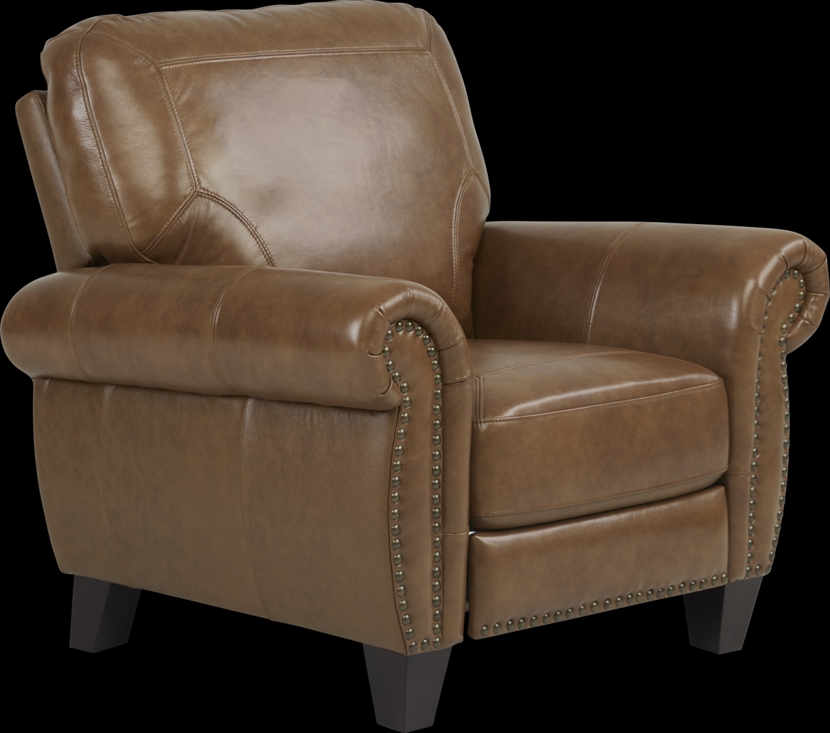 Rapallo Saddle Leather Recliner - Thumbnail - Image 1