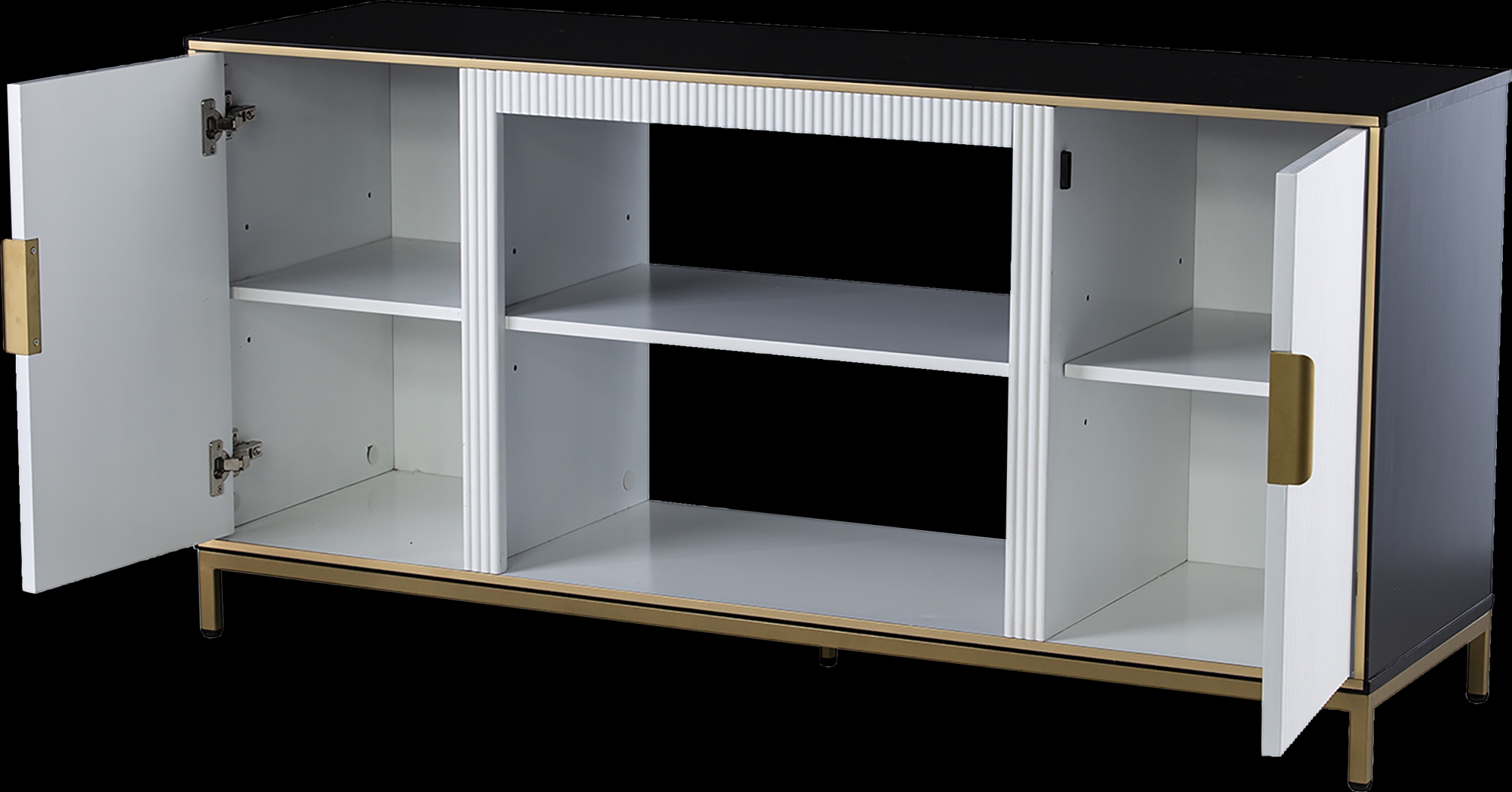 Rascher White 54 in. Console - Thumbnail - Image 3