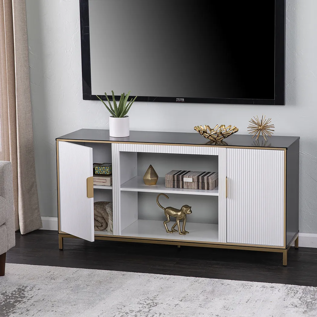 Rascher White 54 in. Console - Image 8