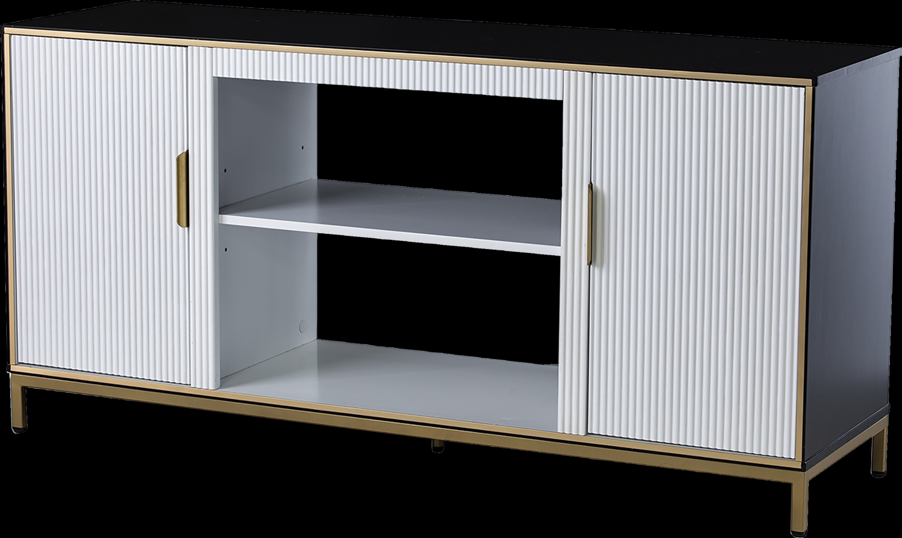 Rascher White 54 in. Console - Thumbnail - Image 1