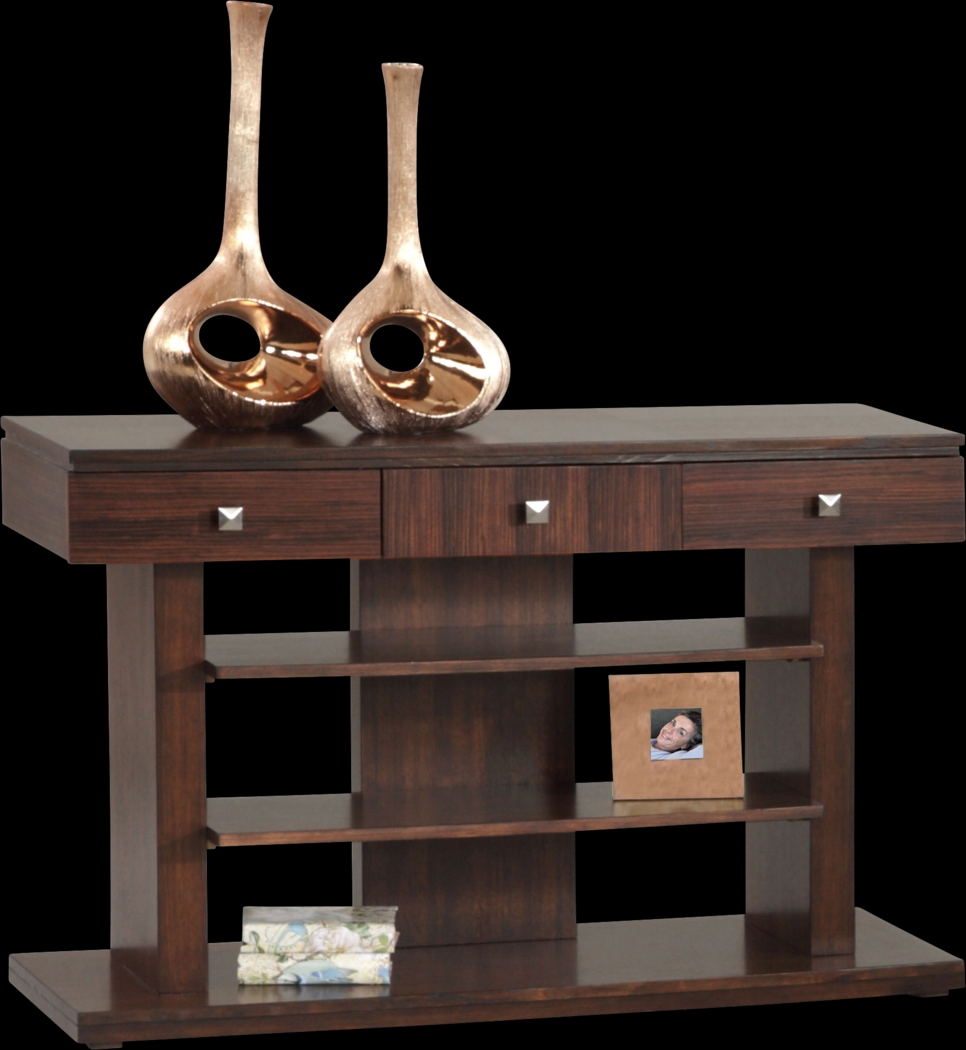 Raspur Brown Sofa Table - Thumbnail - Image 1