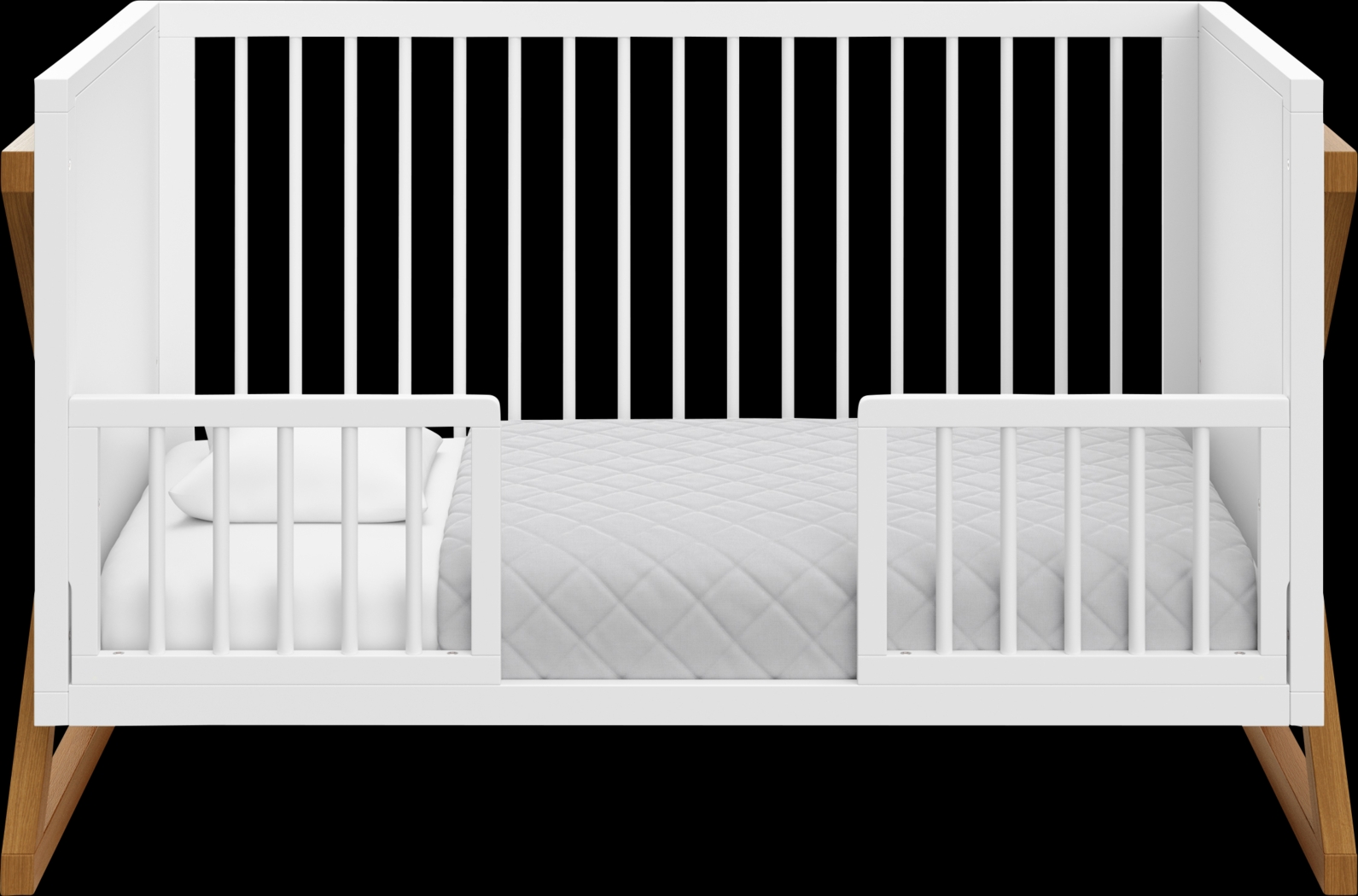 Rastus White Convertible Crib - Thumbnail - Image 5