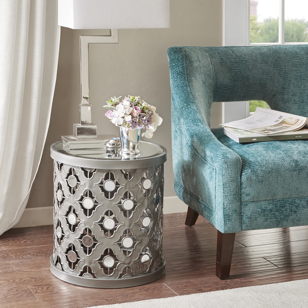 Ratama Silver Accent Table - Thumbnail - Image 2