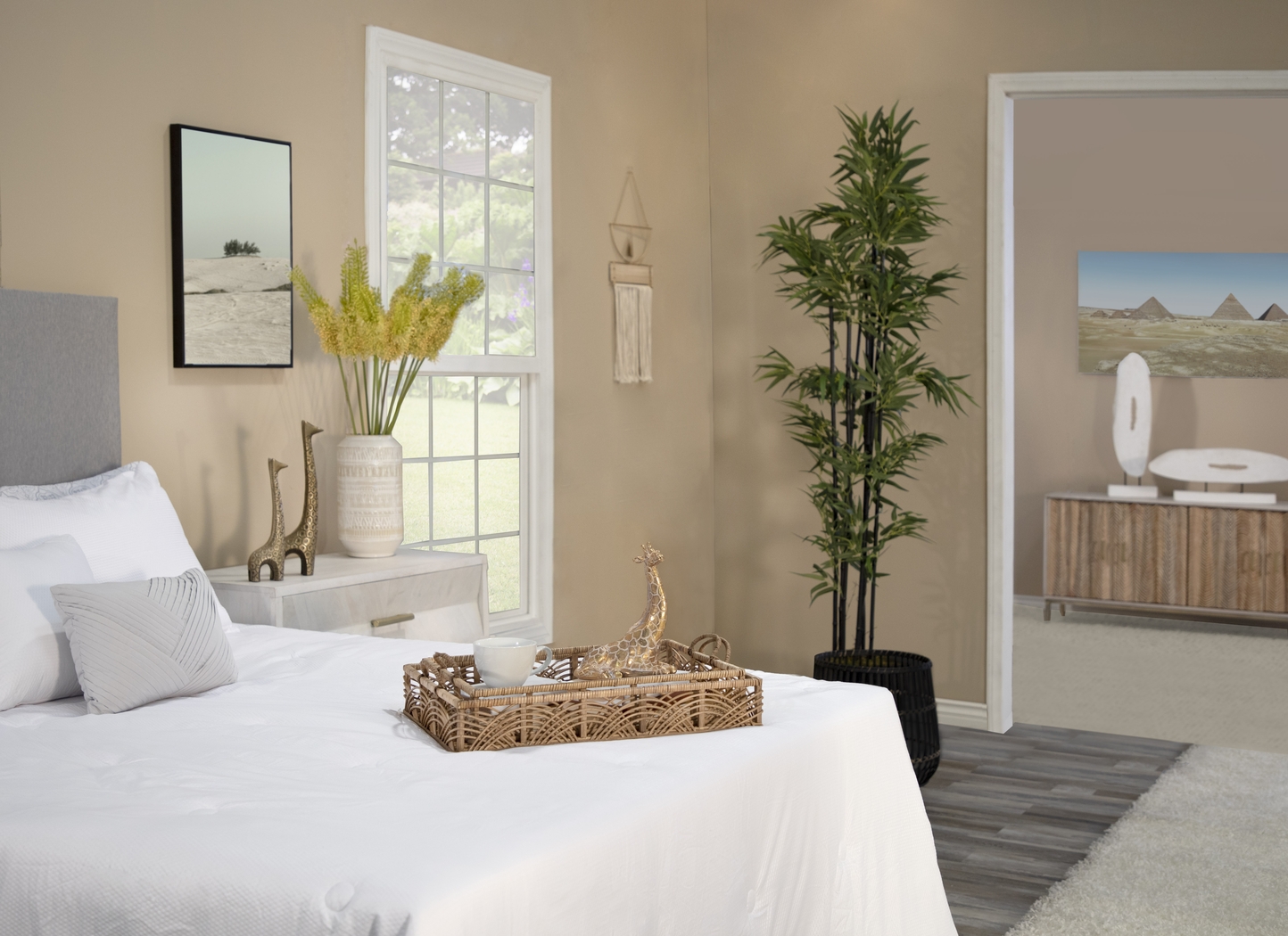 Rathbone Brown Tray, Set of 2 - Thumbnail - Image 3