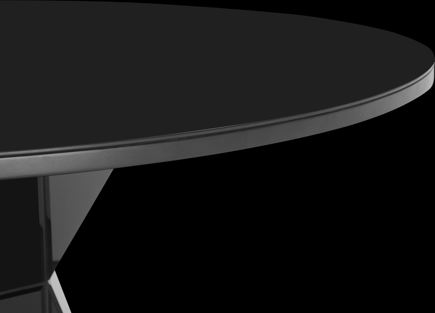 Rathton Black Dining Table - Thumbnail - Image 4