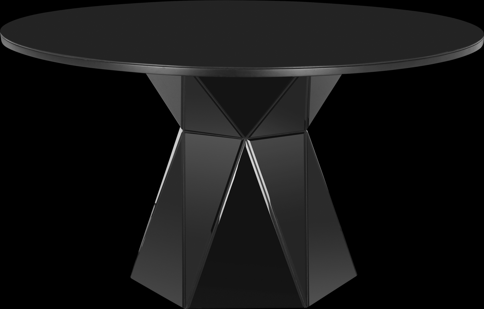 Rathton Black Dining Table - Thumbnail - Image 1