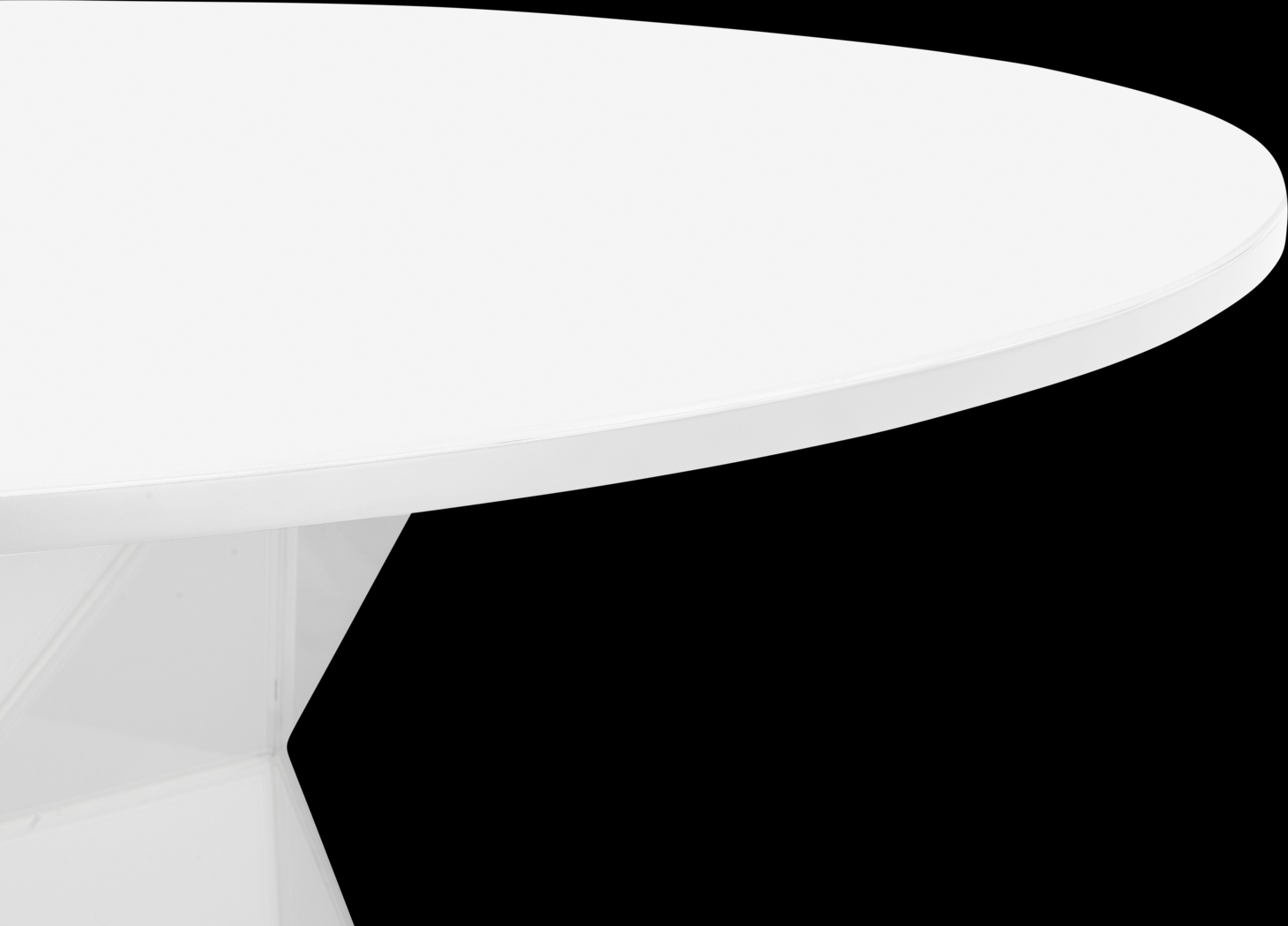Rathton White Dining Table - Thumbnail - Image 4