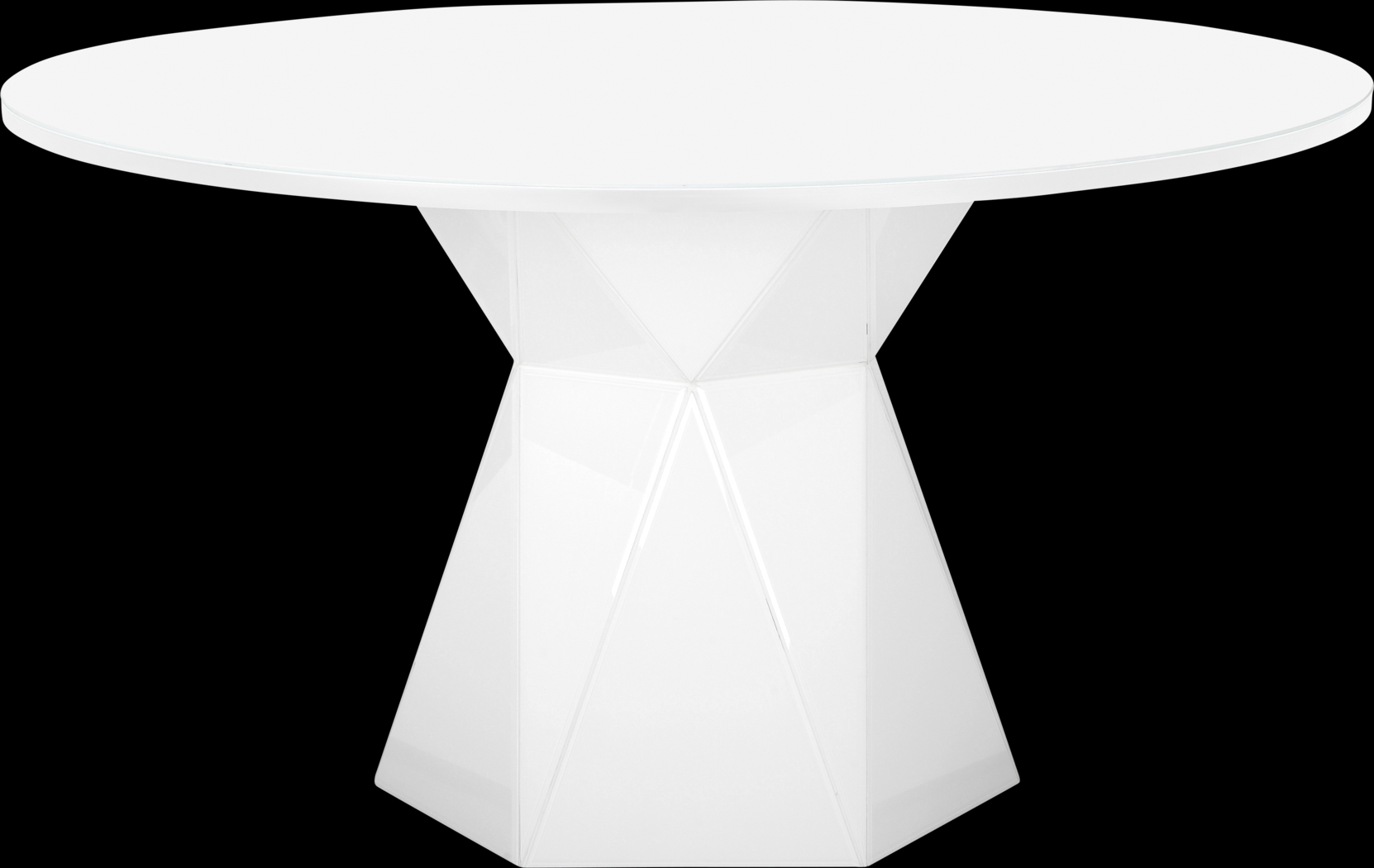 Rathton White Dining Table - Thumbnail - Image 1