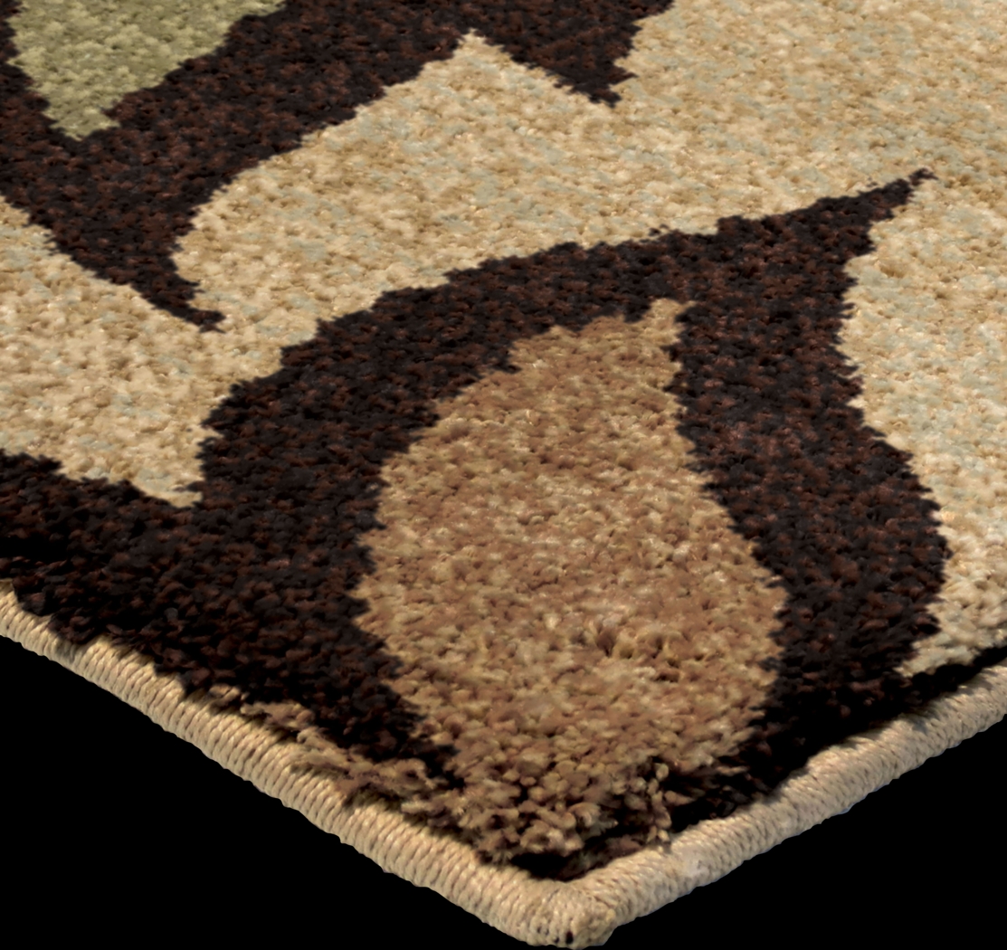 Raud Beige 7'10 x 10'10 Rug - Thumbnail - Image 4