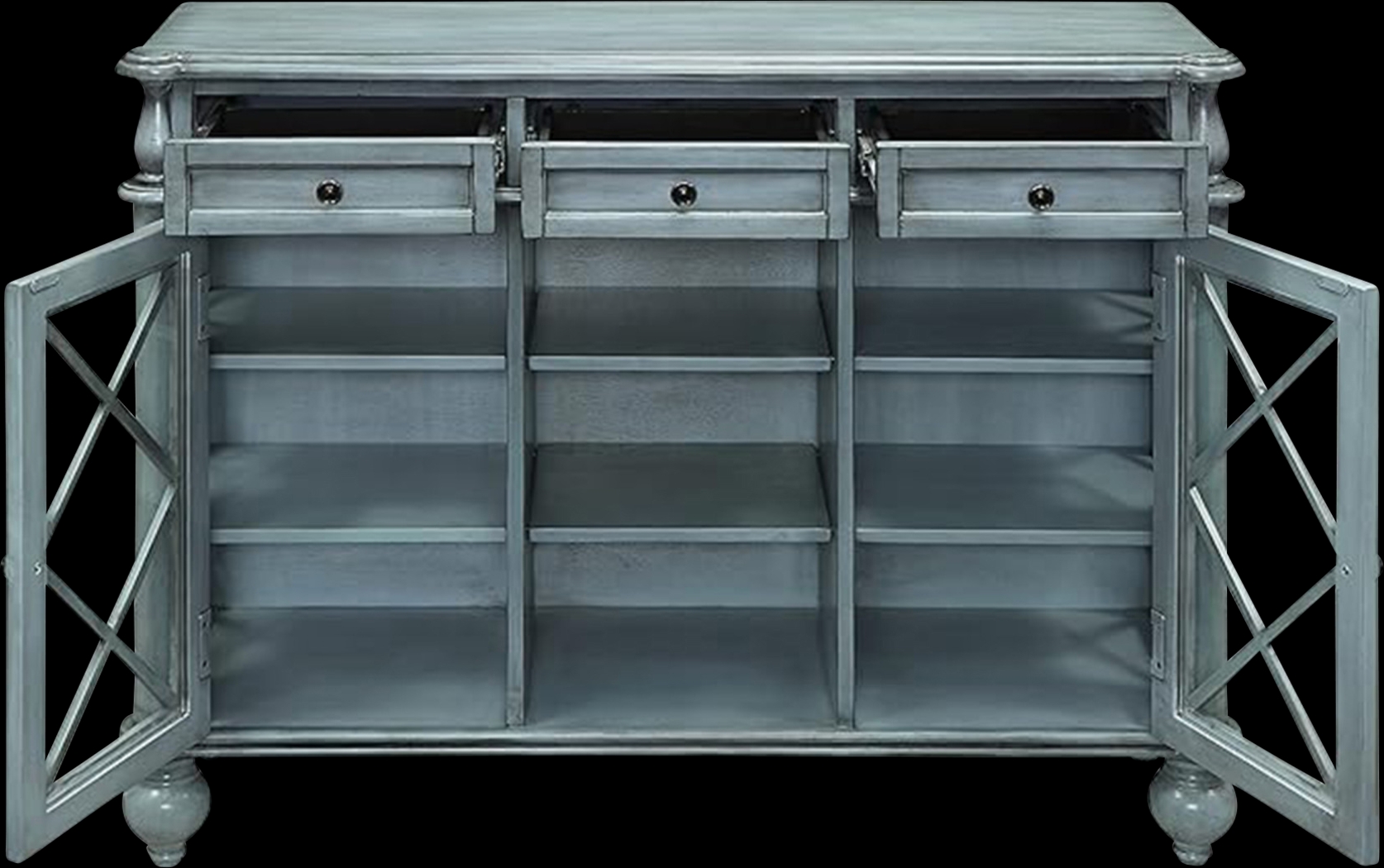 Ravai Gray Accent Cabinet - Thumbnail - Image 6