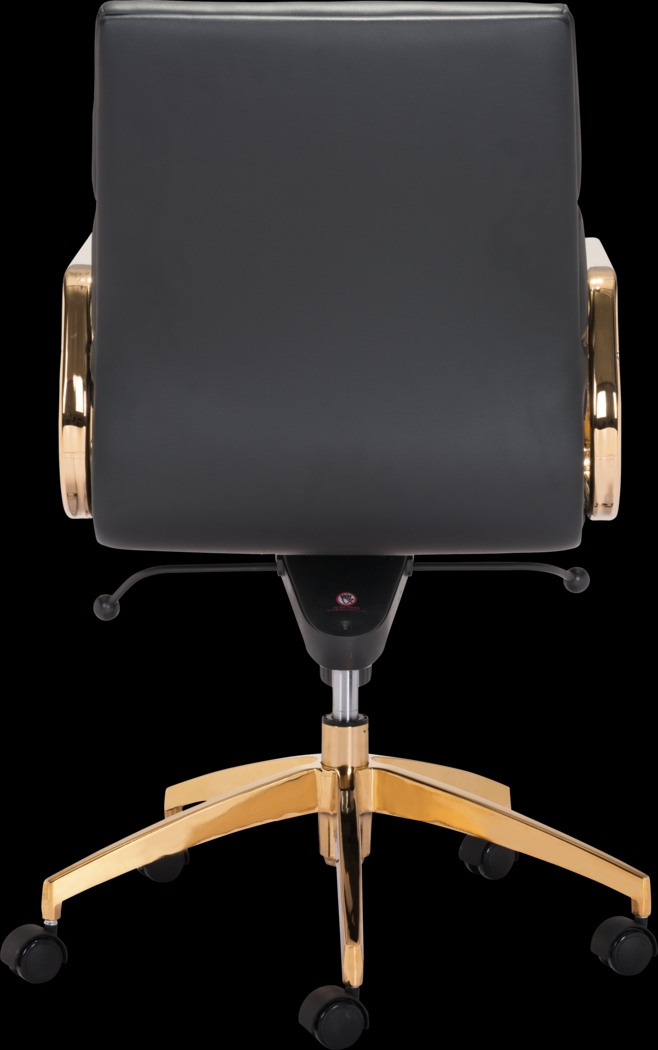 Ravanna Black Desk Chair - Thumbnail - Image 5