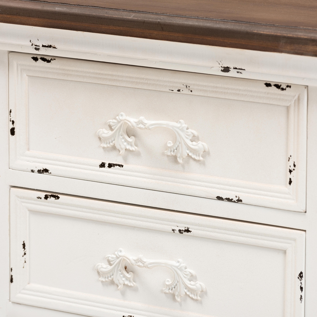 Raveneaux White Nightstand - Thumbnail - Image 6