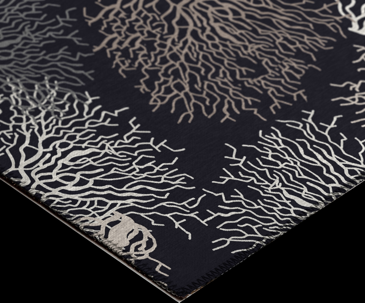 Ravenglen Black 5' x 8' Rug - Thumbnail - Image 4