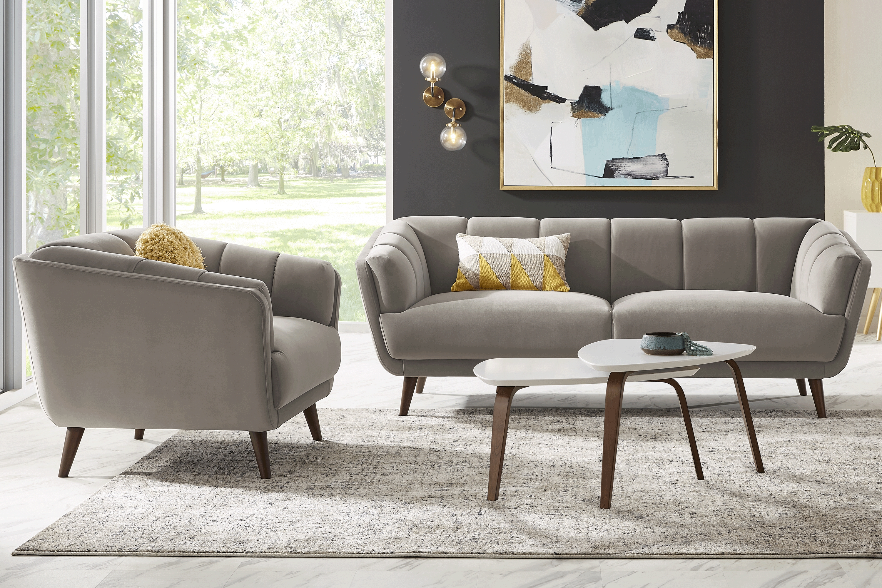 Ravenna Road Ash Sofa - Thumbnail - Image 2