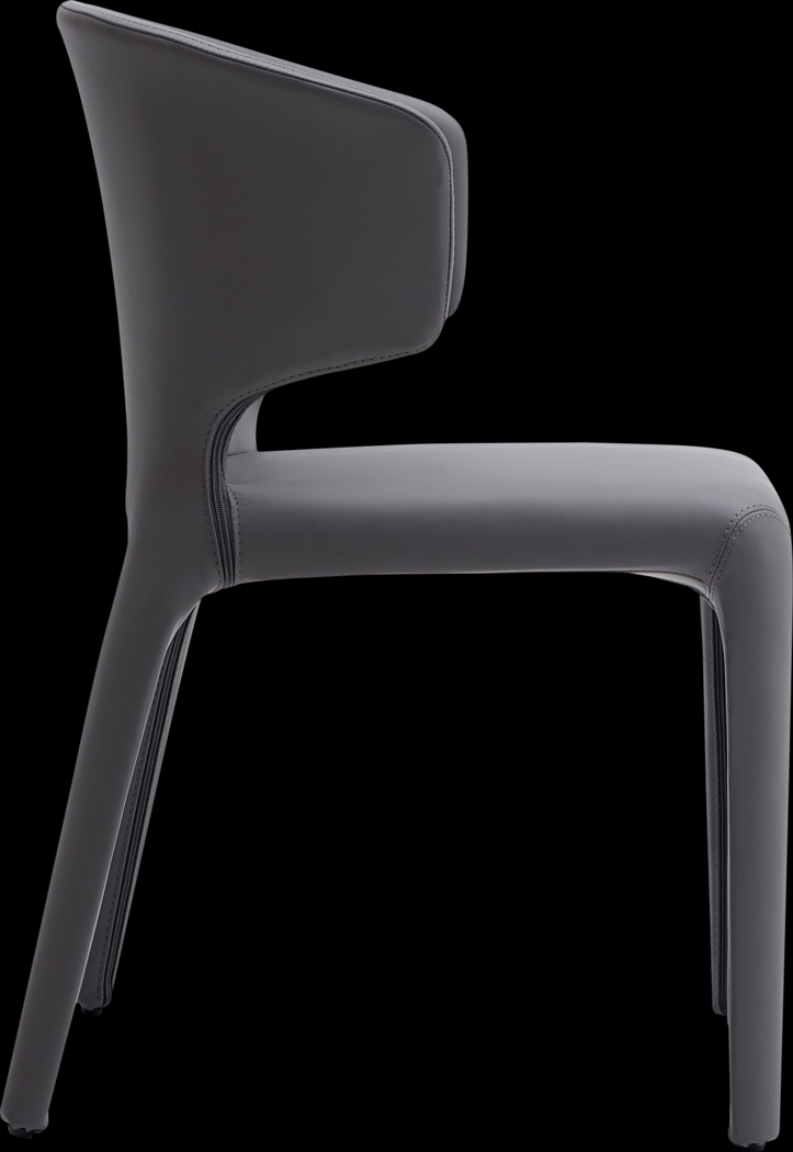 Ravennite I Gray Side Chair, Set of 2 - Thumbnail - Image 4