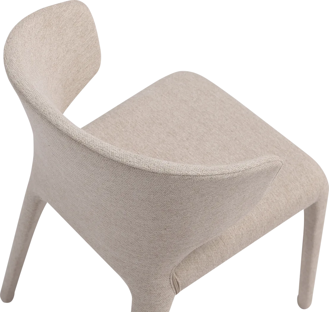 Ravennite II Beige Side Chair, Set of 2 - Thumbnail - Image 11