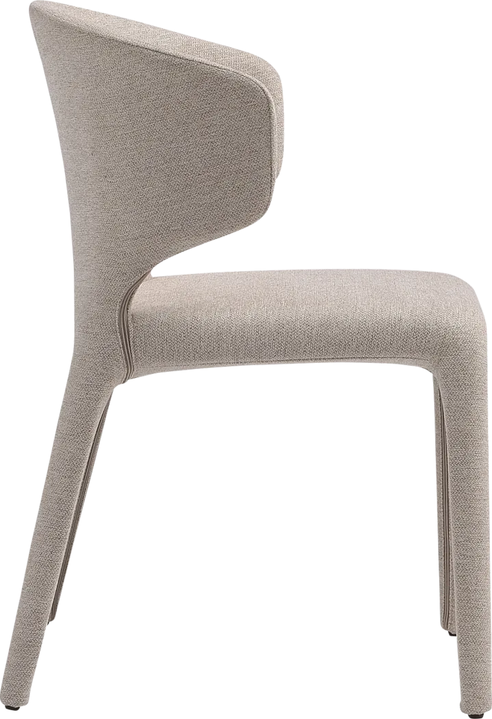 Ravennite II Beige Side Chair, Set of 2 - Thumbnail - Image 6