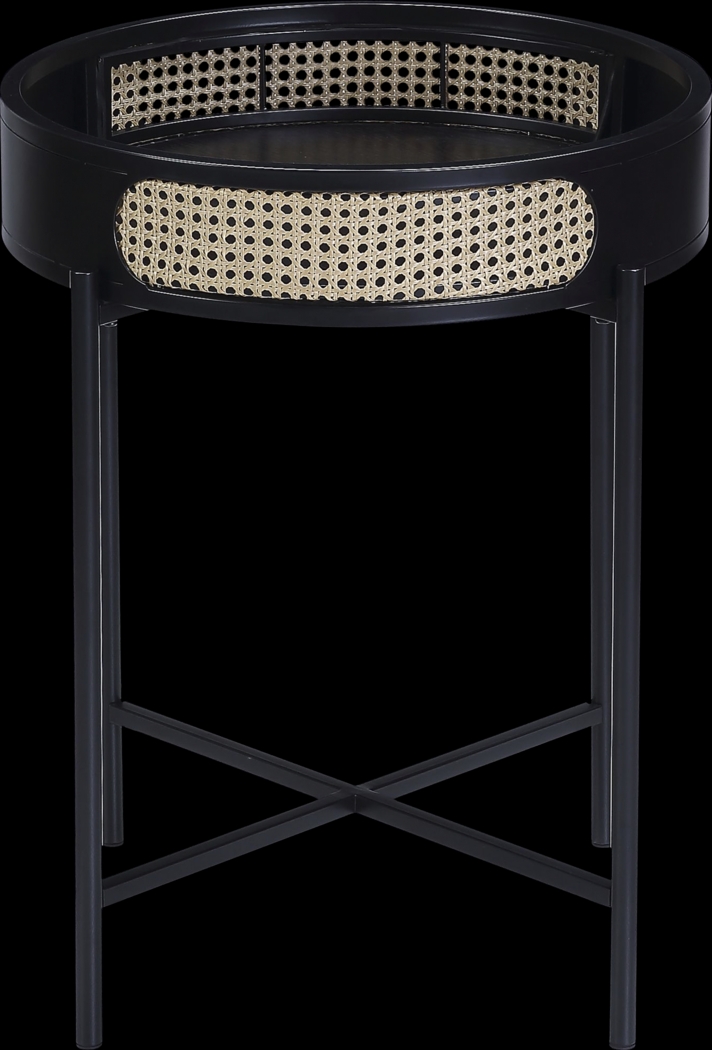 Ravensaide Black End Table - Thumbnail - Image 2