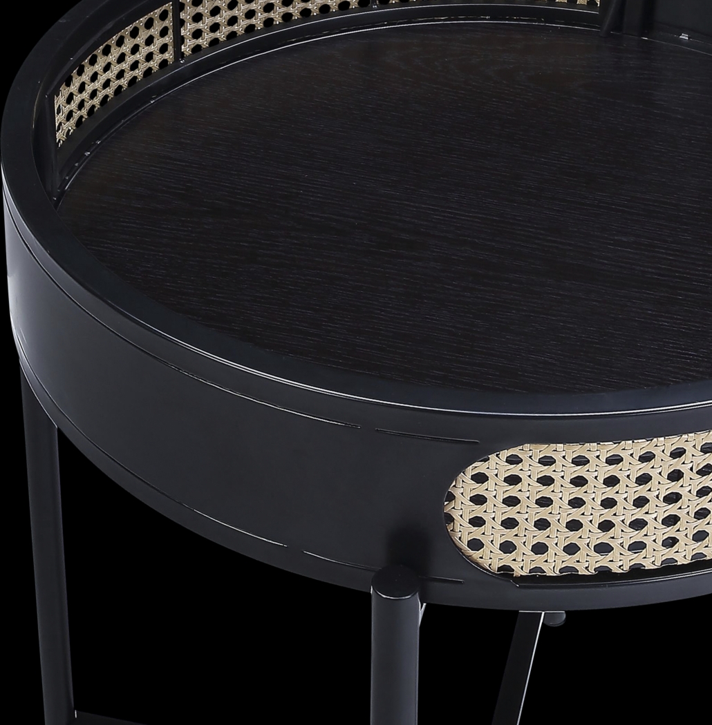 Ravensaide Black End Table - Thumbnail - Image 4