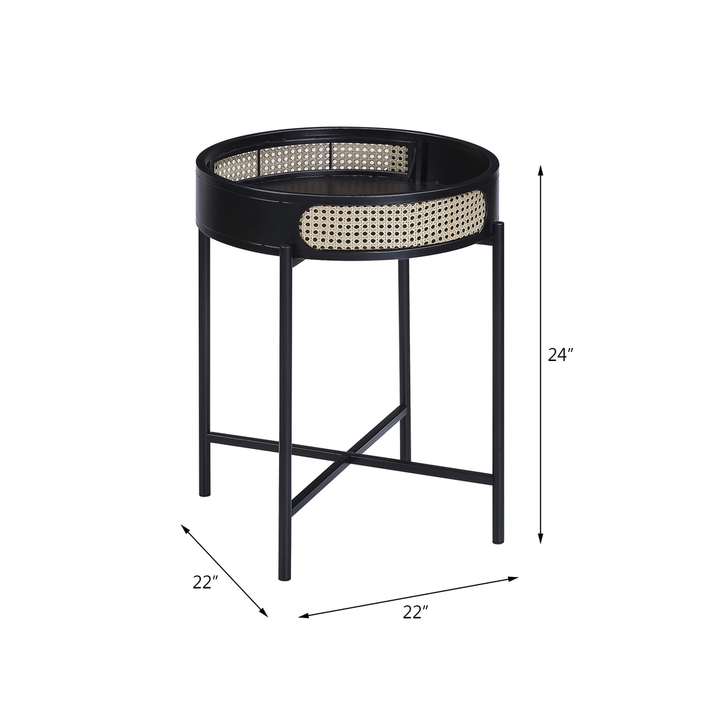 Ravensaide Black End Table - Thumbnail - Image 5