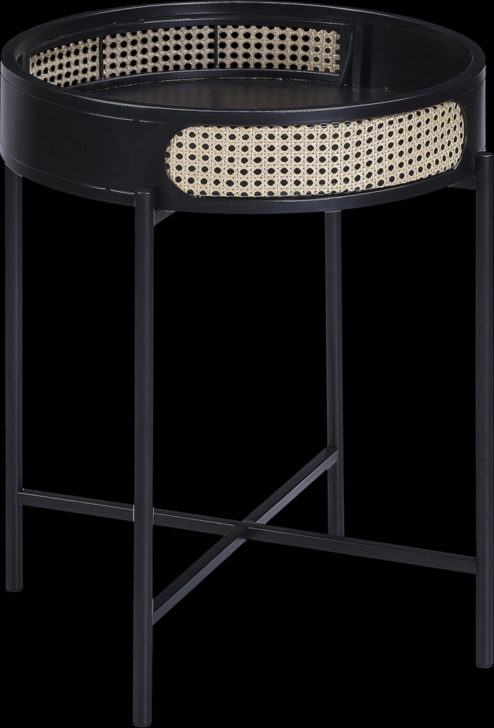 Ravensaide Black End Table - Thumbnail - Image 1