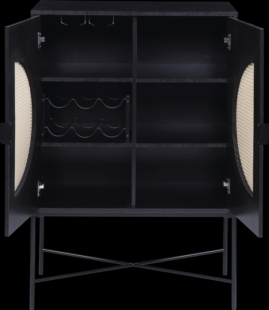 Ravensaide Black Wine Cabinet - Thumbnail - Image 4