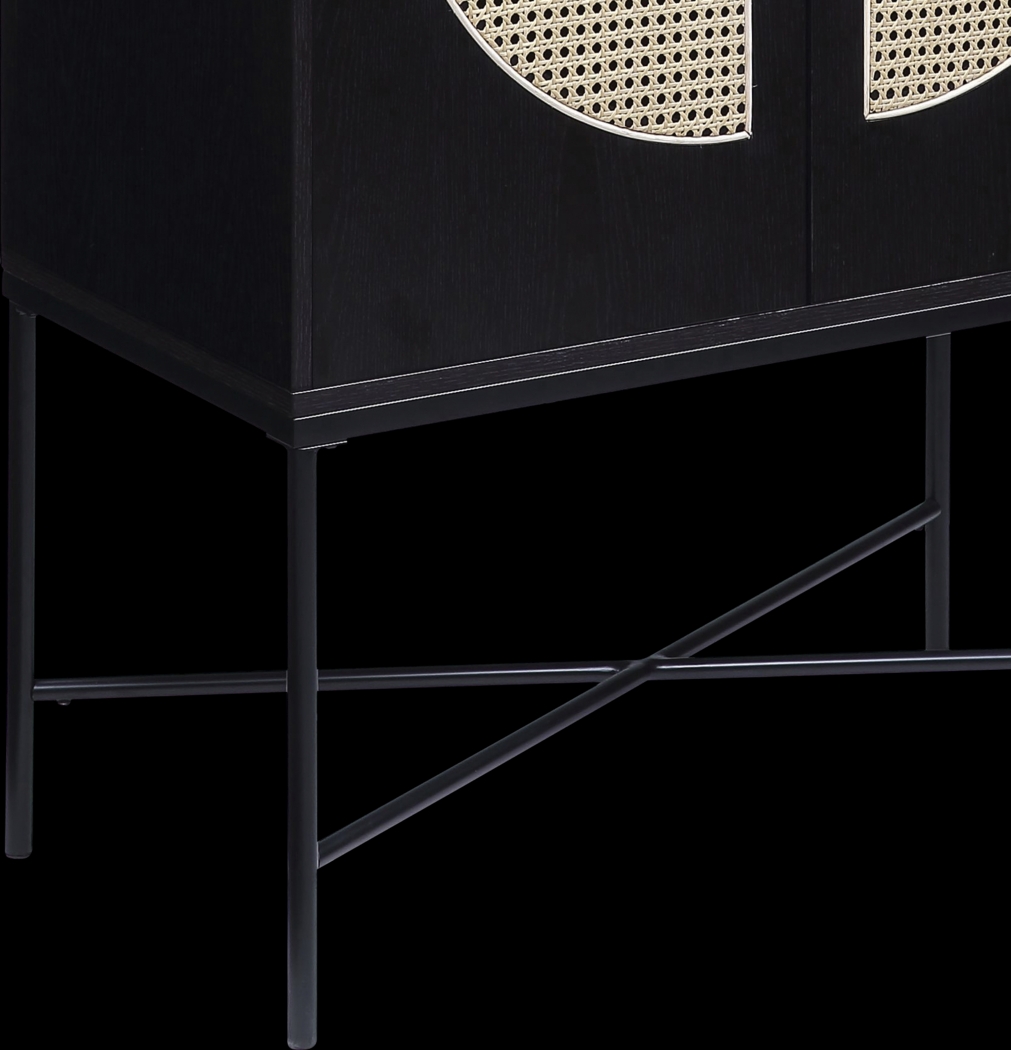 Ravensaide Black Wine Cabinet - Thumbnail - Image 7