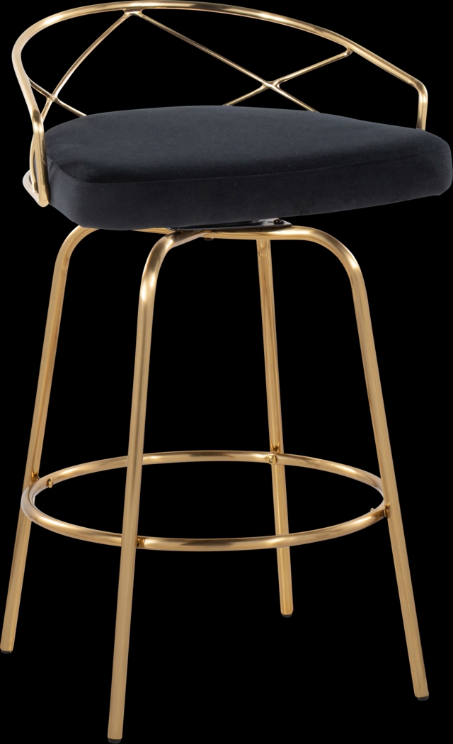 Ravensburg I Black Swivel Counter Height Stool, Set of 2 - Thumbnail - Image 8