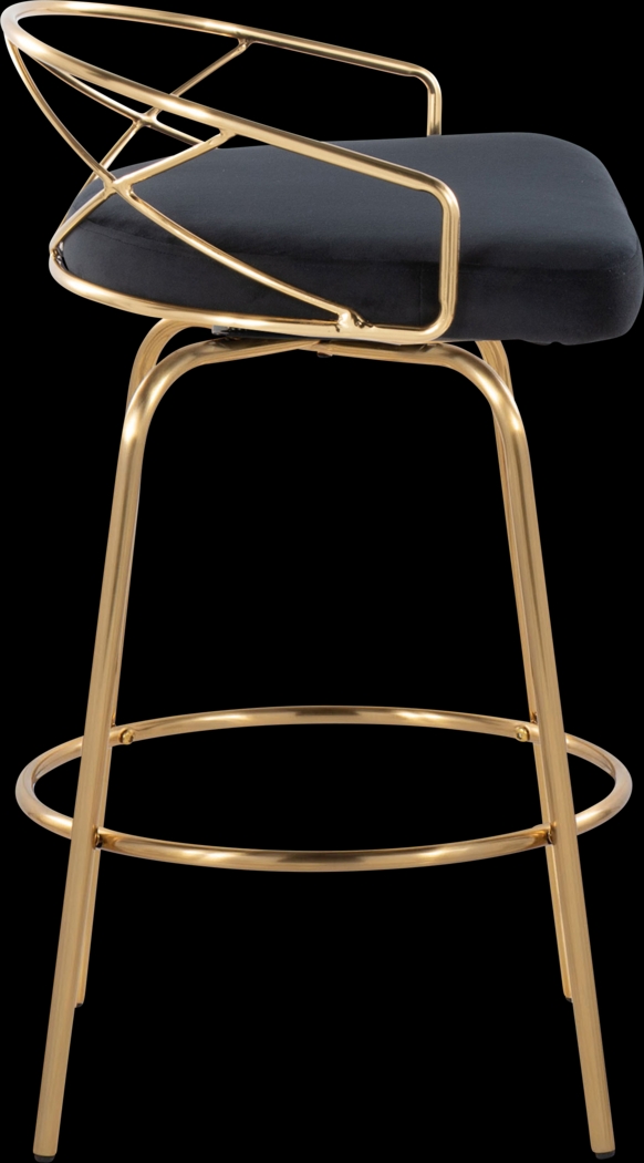 Ravensburg I Black Swivel Counter Height Stool, Set of 2 - Thumbnail - Image 9