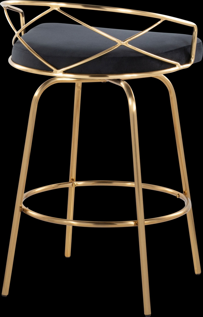 Ravensburg I Black Swivel Counter Height Stool, Set of 2 - Thumbnail - Image 10