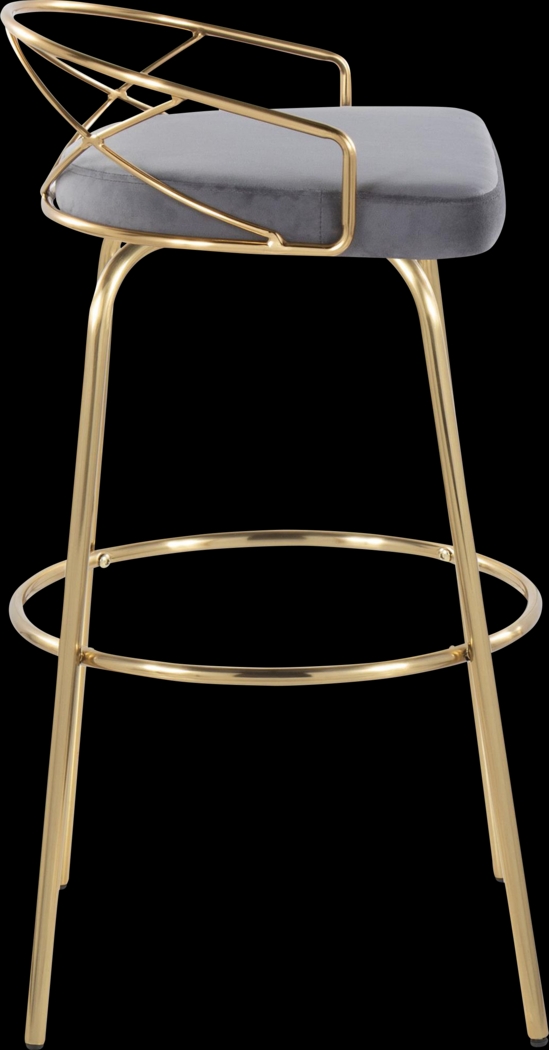 Ravensburg I Gray Barstool, Set of 2 - Thumbnail - Image 5