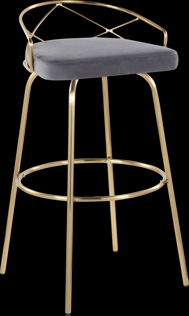 Ravensburg I Gray Barstool, Set of 2 - Thumbnail - Image 6