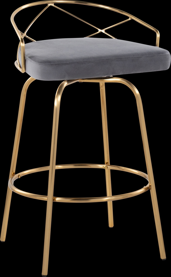 Ravensburg I Gray Counter Height Stool, Set of 2 - Thumbnail - Image 4